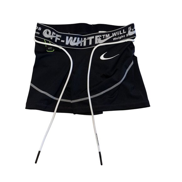 NWOT Nike x Off-White NRG RU Black White Pro Running Shorts Women's Small S